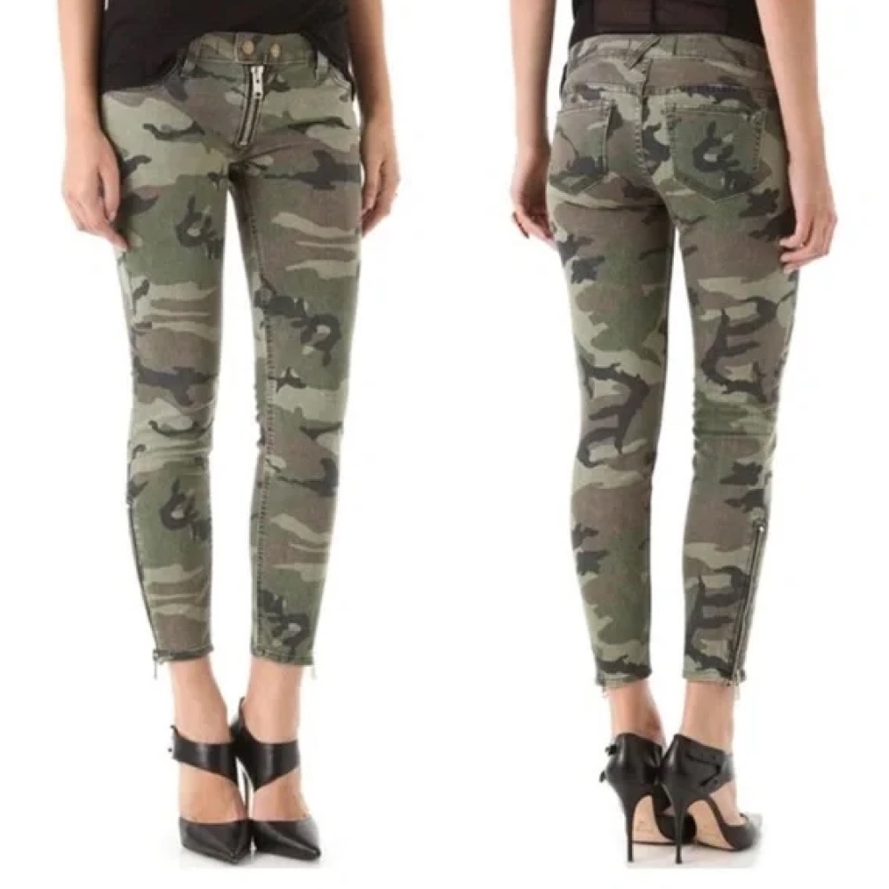 TEXTILE Elizabeth and James Cooper Jeans Camo Size 28